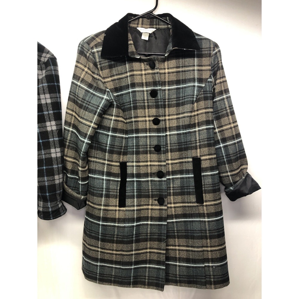 Vintage Christopher & Banks Women's Sz PM Plaid Jacket Shacket Soft Flannel